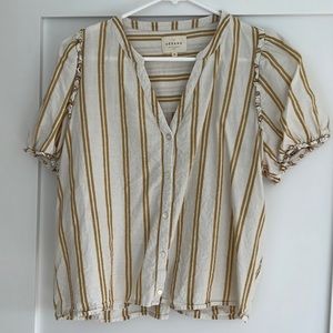 Sezane Stripe Top